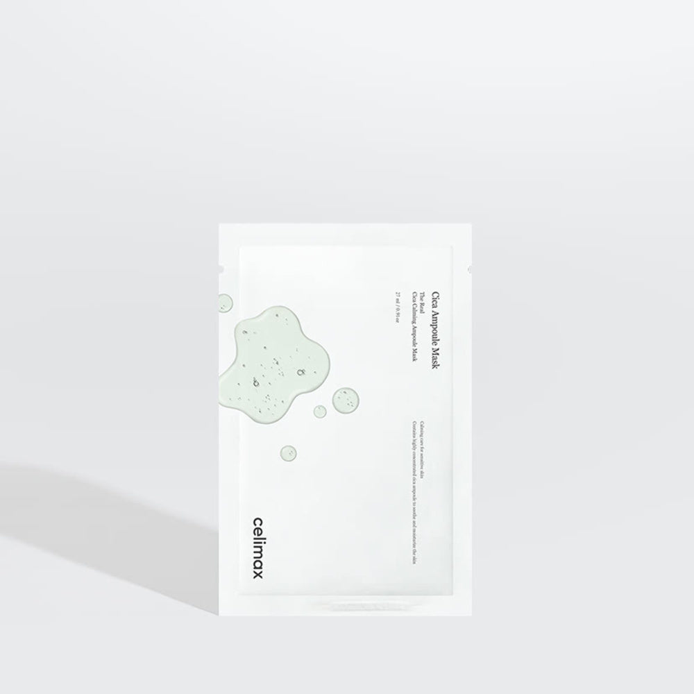 [celimax] The Real Cica Calming Ampoule Mask- 2 Size