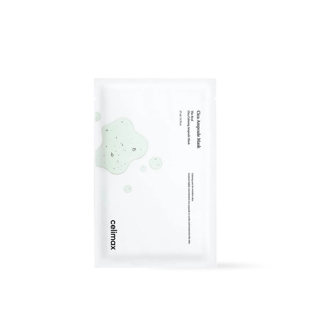 [celimax] The Real Cica Calming Ampoule Mask- 2 Size